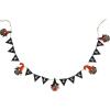 Mud Pie Mud PieHalloween Gnome Garland, Boo, 60″, White(Black)