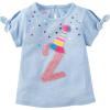 Mud Pie Two Birthday Tee Blue