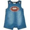 Mud Pie Unisex Baby Baby Football Jon Jon(Blue)