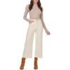 Mud Pie Women’s Crawford Wide Leg Jeans(Brown)