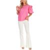 Mud Pie Women’s Franco Top(Pink)