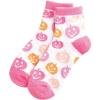 Mud Pie Women’s Fuzzy Socks(White Pumpkins)