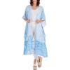 Mud Pie Women’s Lorena Kimono(Blue)