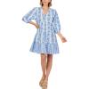 Mud Pie Women’s Pace Tunic Dress(Blue)