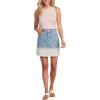 Mud Pie Women’s Posie Denim Skirt(Blue)