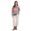 Mud Pie Women’s Sylas Striped Sweater(Blue)