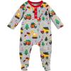 Mud Pie baby-boys Baby Boys Golf Footed SleeperMud Pie Baby Boys Golf Footed Sleeper(Construction Christmas)