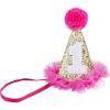 Mud Pie baby-girls Kids Musical Birthday Hat(Gold)