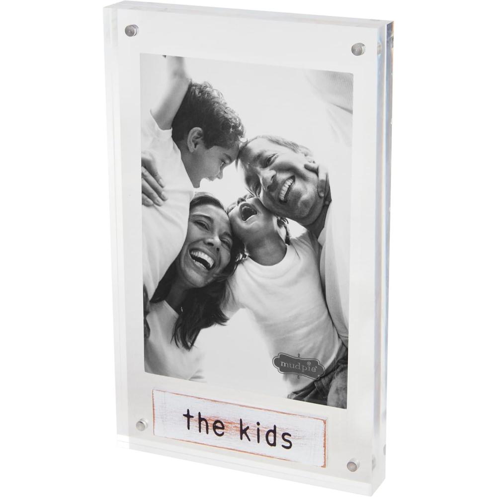 imageMud Pie Acrylic The Kids Frame 8 14quot X 5quot