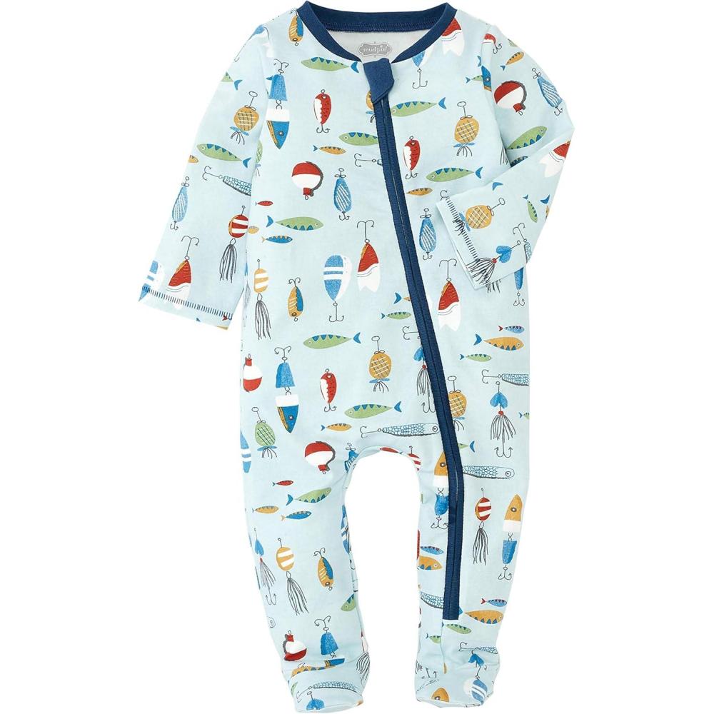 imageMud Pie Baby Boys Fishing Lure Sleeper