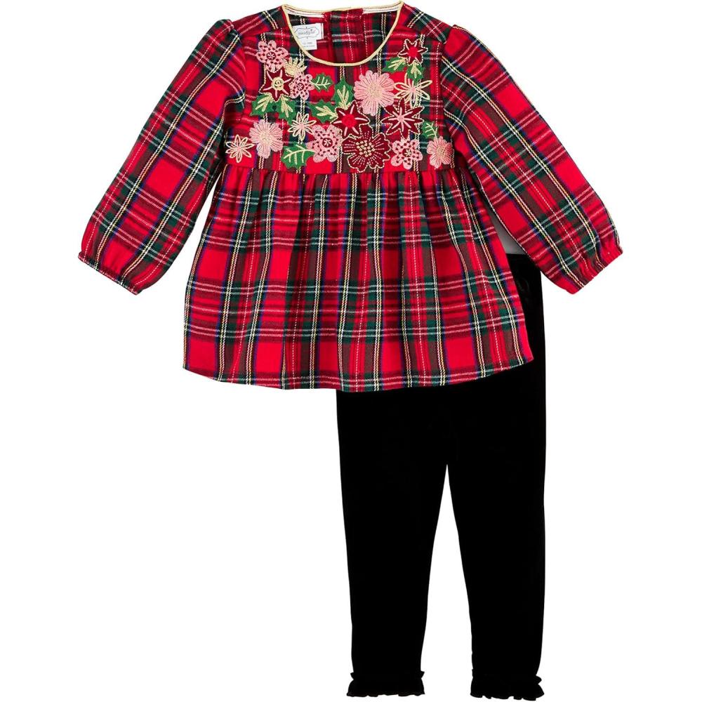 imageMud Pie Baby Girls CasualTartan