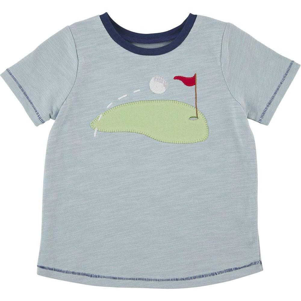 imageMud Pie Baby Toddler Boy Golf Short Sleeve TShirtGolf Green