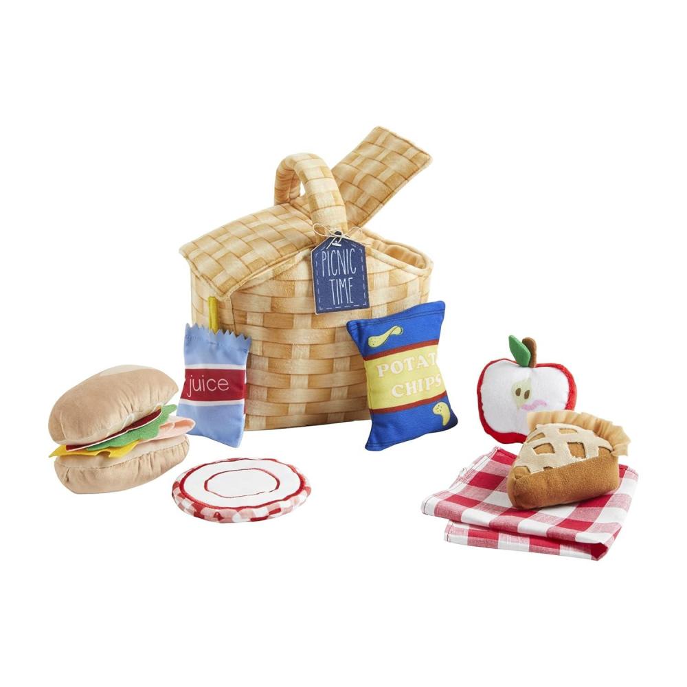imageMud Pie Childrens Picnic Time Plush Set