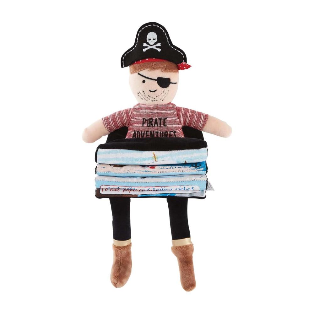 imageMud Pie Childrens Pirate Plush Book