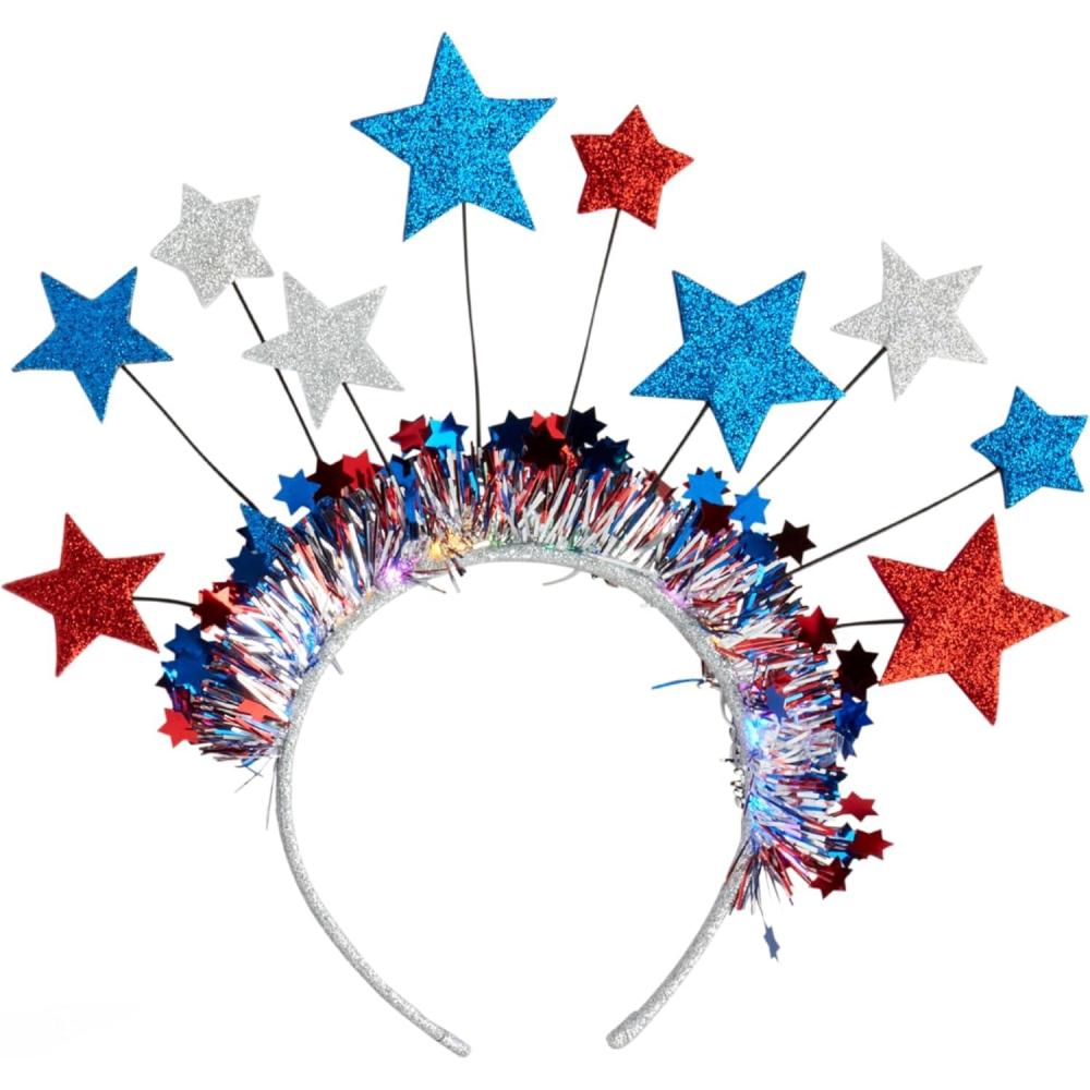 imageMud Pie Childrens Star Patriotic Headband One Size Fits Most
