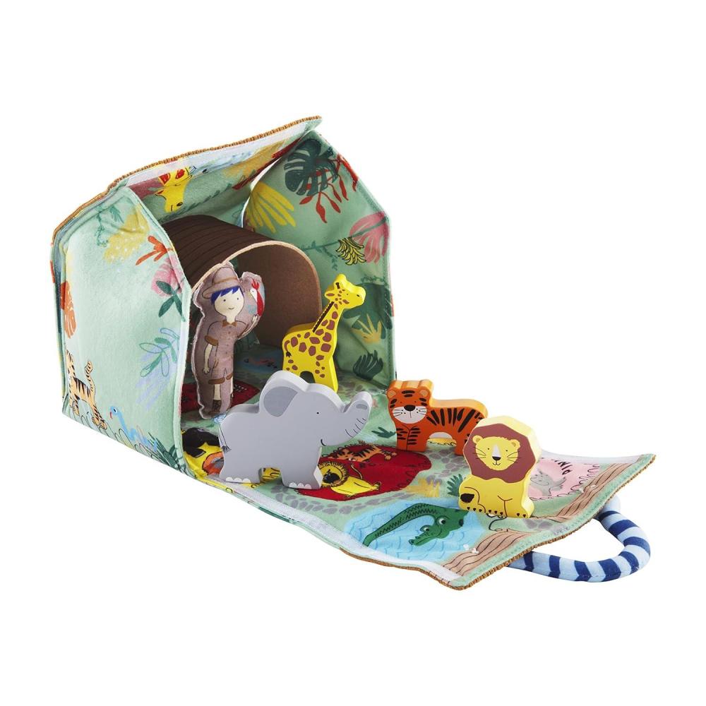 imageMud Pie Childrens Zoo Plush Set