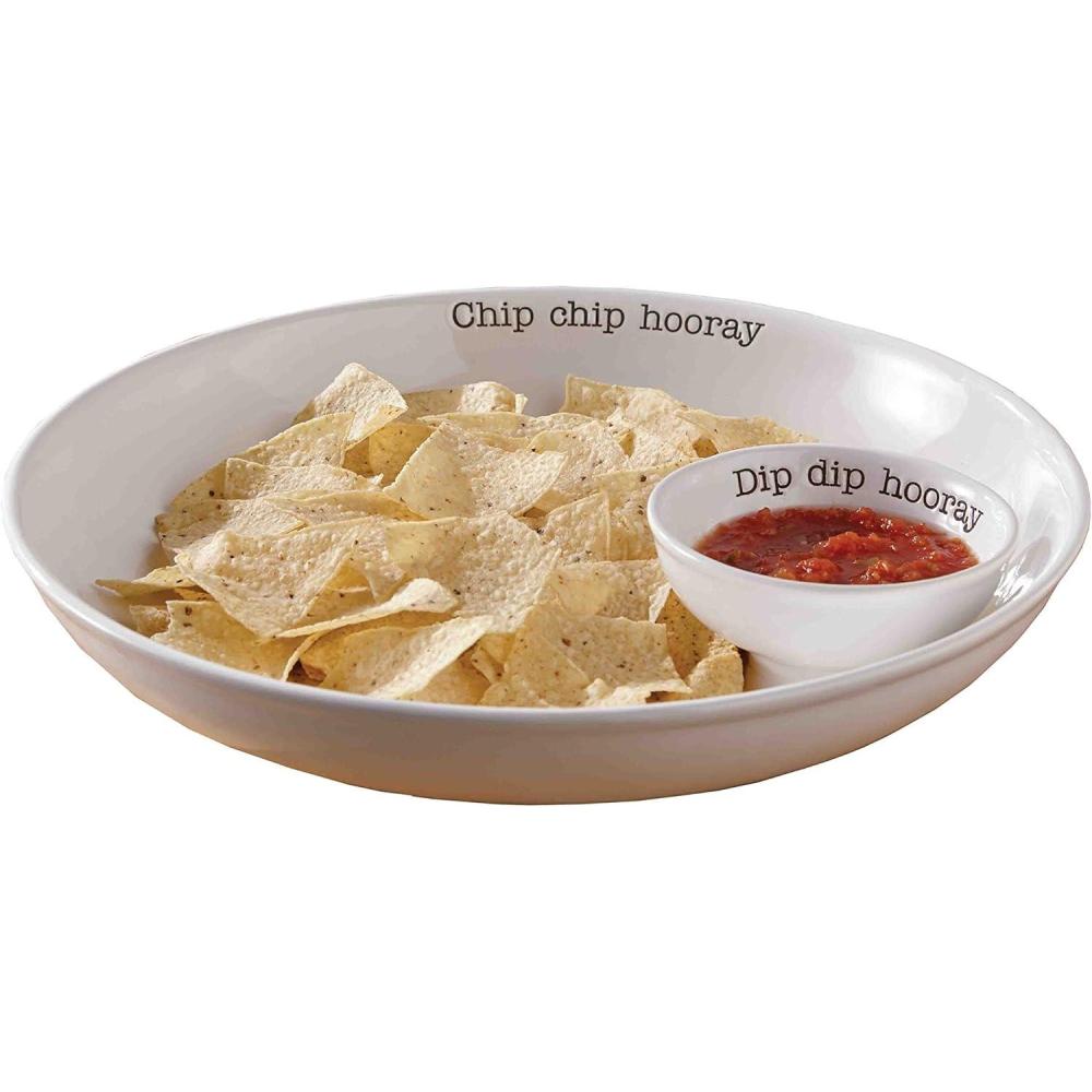 imageMud Pie Circa Chip N Dip Set Veggie Dip SetCirca