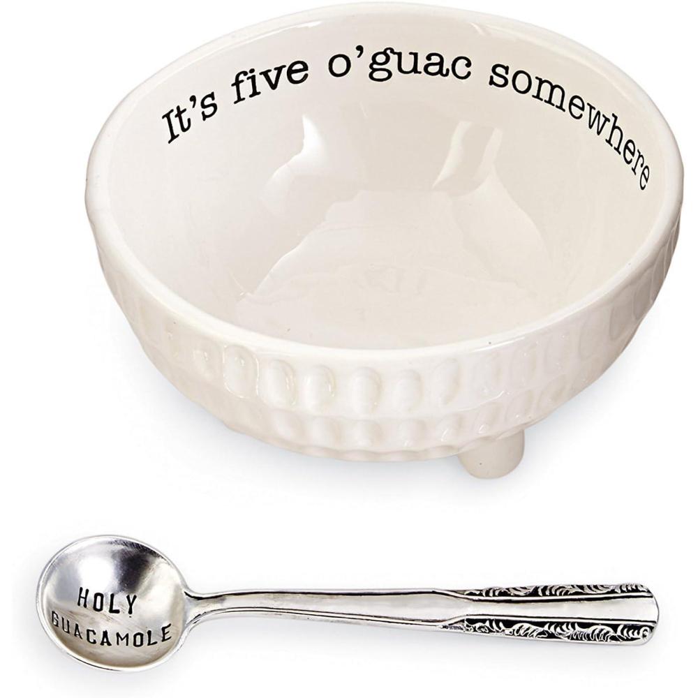 imageMud Pie Circa Guacamole and Salsa Serving Dish Sets Five OGuac