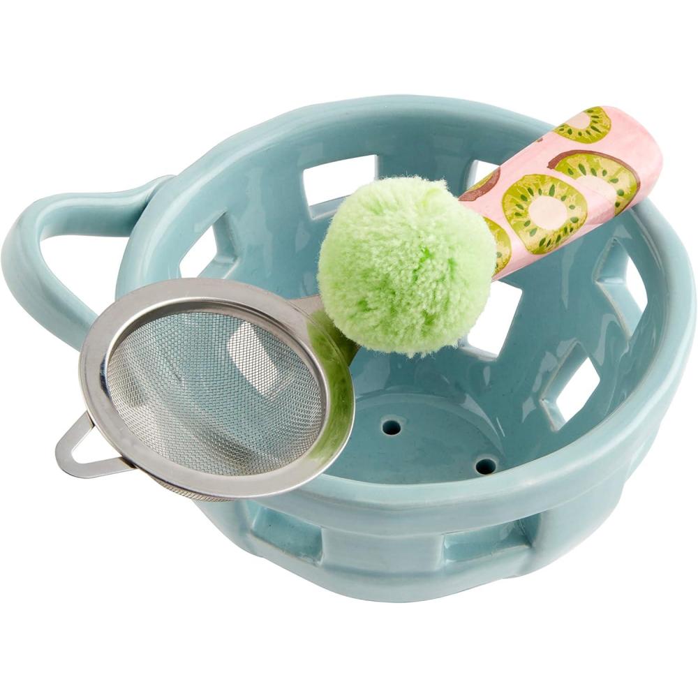 imageMud Pie Colorful Berry Bowl Set Blue 3 12quot X 5 12quot DiaBlue