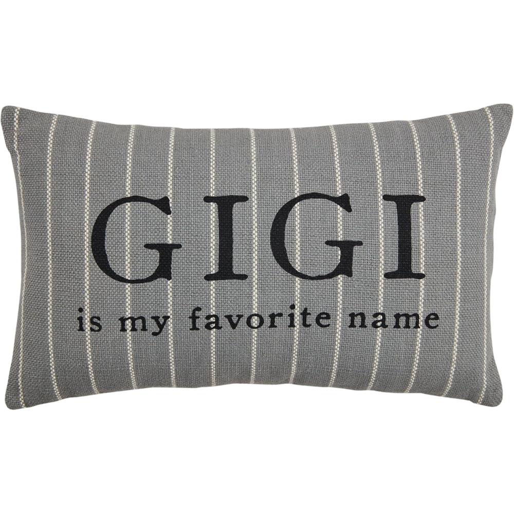 imageMud Pie Gigi Striped Grandma Pillow