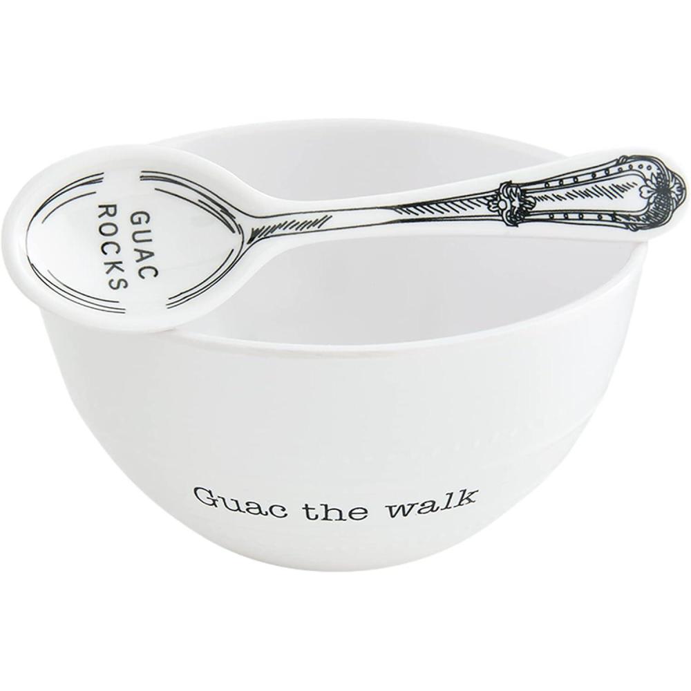 imageMud Pie Melamine Bowl Set 3quot x 45quot dia Guacamole