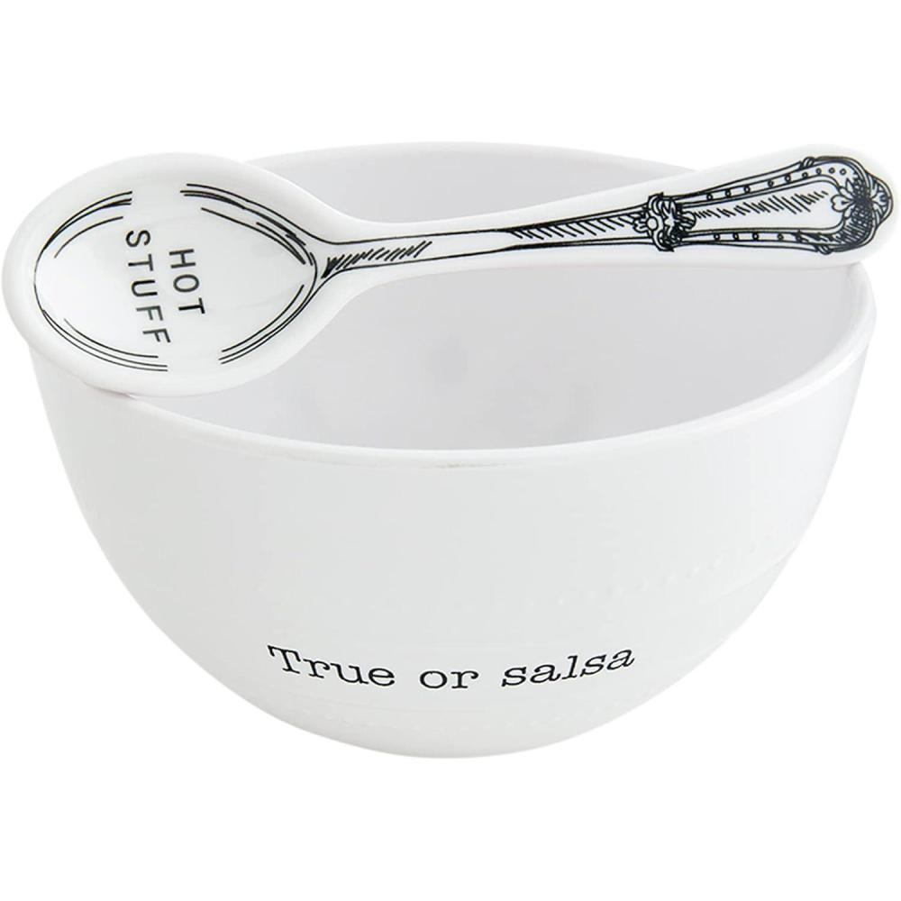 imageMud Pie Melamine Bowl Set 3quot x 45quot dia Salsa