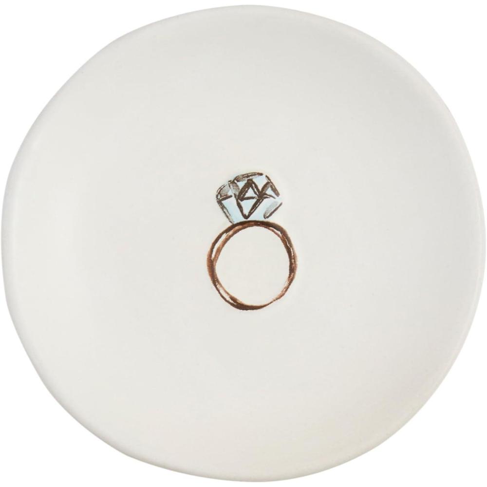 imageMud Pie Ring Wedding Ring Dish 4quot dia