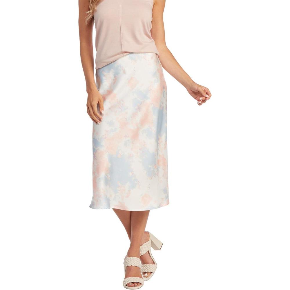 imageMud Pie Womens Anya Midi SkirtBlue