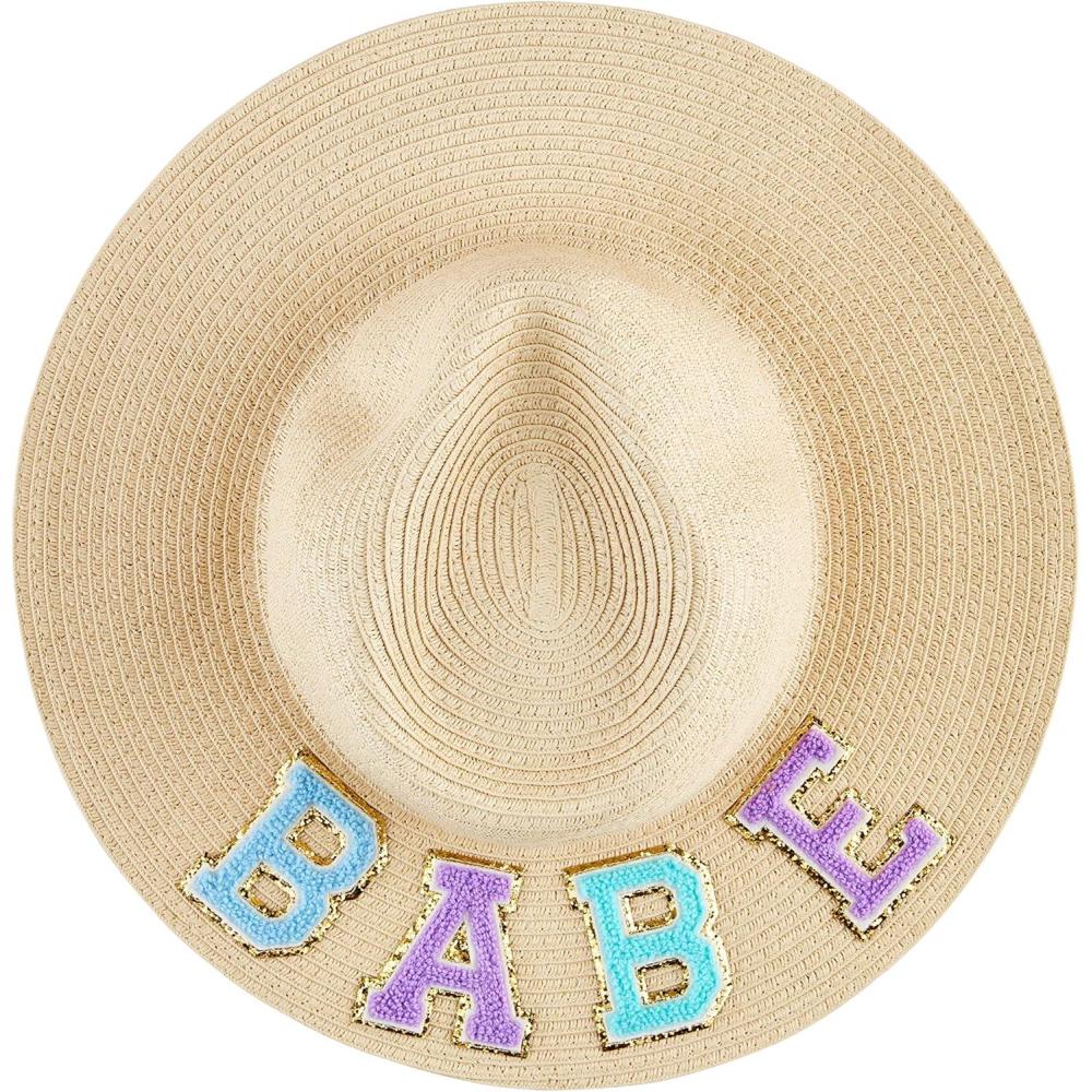 imageMud Pie Womens Patch FedoraTan