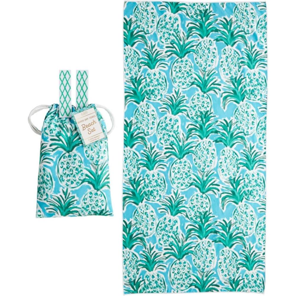 imageMud Pie Womens Quick Dry Towel Beach Set