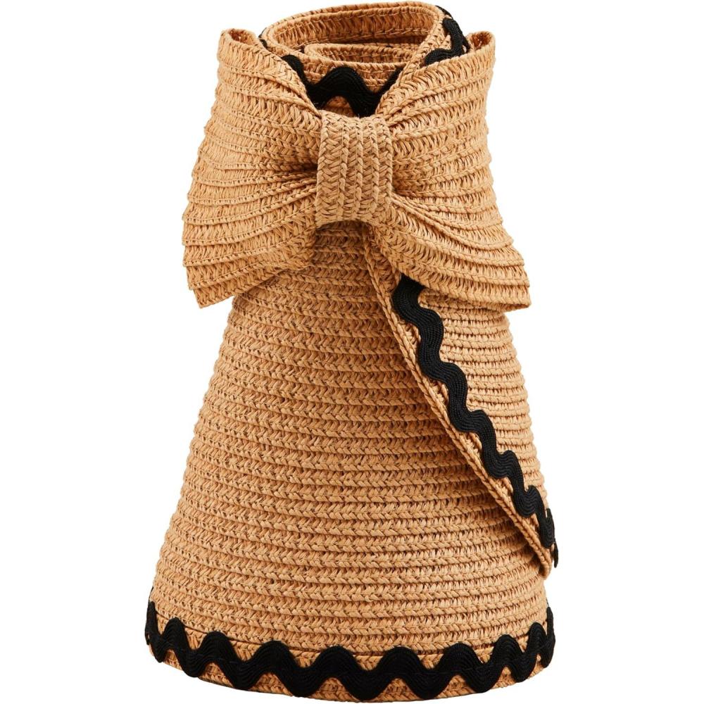 imageMud Pie Womens RIC Rac VisorTan