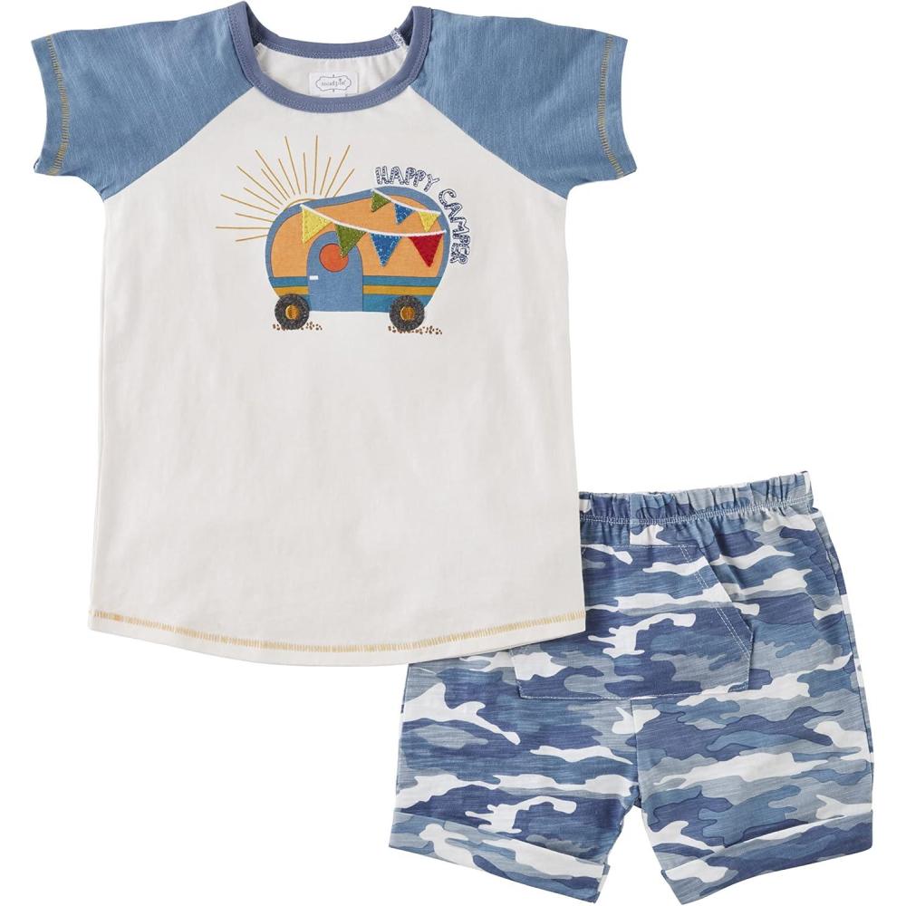 imageMud Pie babyboys Short SetMud Pie Short SetCamper
