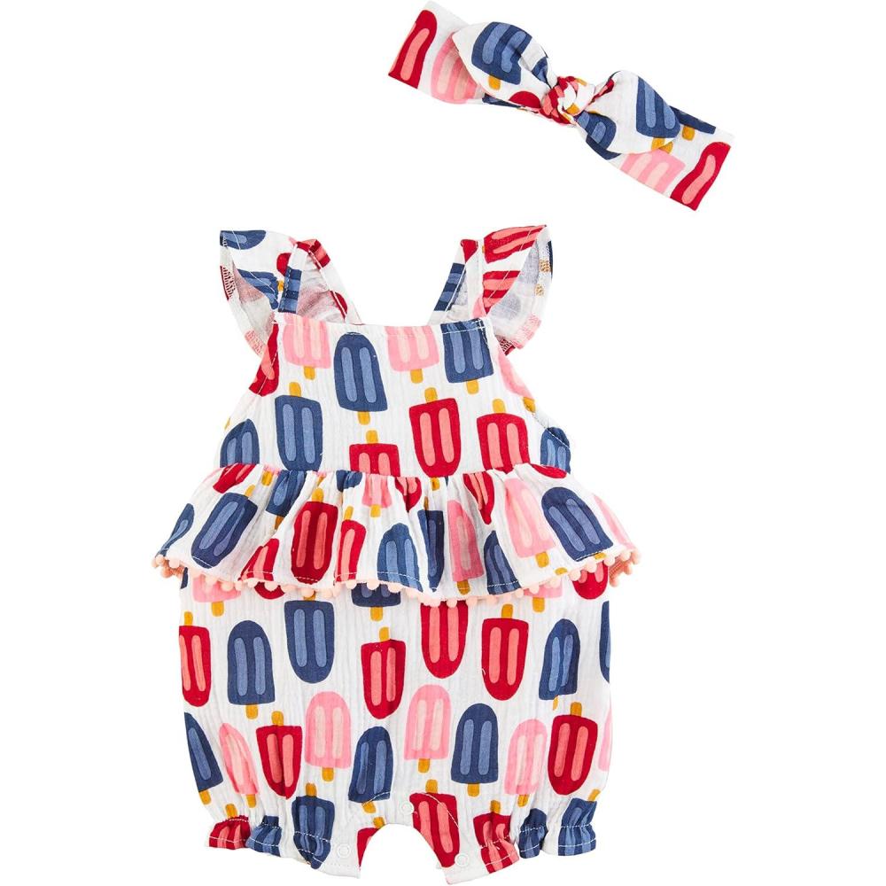 imageMud Pie babygirls CasualPopsicle