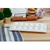 Mud Pie – 40700083 Mud Pie Deviled Egg Tray, 15.25″ x 7″, White, Brown, Black(15.25″ x 7″)