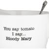 Mud Pie – 4551021 Mud Pie Ceramic Bloody Mary Pitcher Set 80 oz, 8.25 X 6.25, White