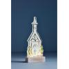 Mud Pie Acrylic Light Up Church; 11″ x 4 1/2″