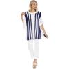 Mud Pie Addy Women’s Stripe Knit Pullover(Tan)