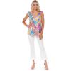 Mud Pie Arielle Women’s Ruffle Tank Top(Pink)