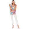 Mud Pie Arielle Women’s Ruffle Tank Top(Pink)