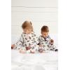 Mud Pie Baby Boys’ Football Pajama Set(Blue)