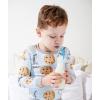 Mud Pie Baby Boys’ Milk and Cookies Pajama Set, Blue(Blue)