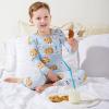 Mud Pie Baby Boys’ Milk and Cookies Pajama Set, Blue(Blue)