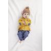 Mud Pie Baby Boys Truck Smocked Tee(Blue/Mustard)