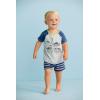 Mud Pie Baby Boys Truck Smocked Tee(Dino)