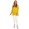 Mud Pie Baby Boys Westland Women’s V-Neck Knit Sweater(Citrine)