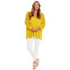 Mud Pie Baby Boys Westland Women’s V-Neck Knit Sweater(Citrine)