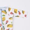 Mud Pie Baby Food Sleeper, Taco, 0-3 Months