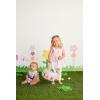 Mud Pie Baby Girls Baby Girl Bunny Tunic & Capri SetMud Pie Baby Girl Bunny Tunic & Capri Set(Pink)