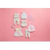 Mud Pie Baby Girls Baby Girl Bunny Tunic & Capri SetMud Pie Baby Girl Bunny Tunic & Capri Set(Pink)