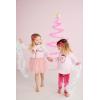 Mud Pie Baby Girls Casual(Pink Santa)